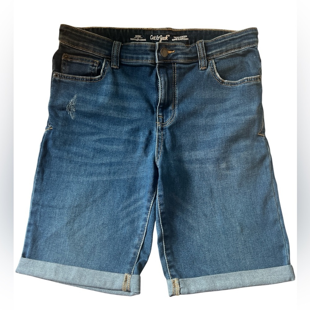 Cat & Jack Dark Blue Denim Shorts